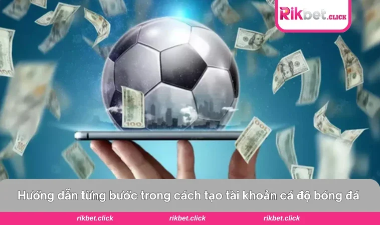 Giao diện của đăng ký tài khoản tại nhà cái cược trực tuyến.