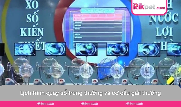 Lịch quay các ngày trong tuần, mỗi đài quay một ngày cụ thể